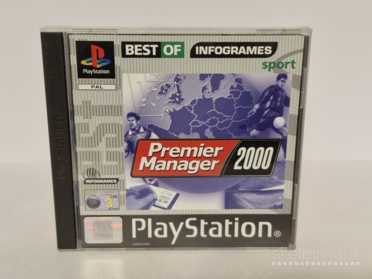 Žaidimas Premier Manager 2000 PAL Playstation 1