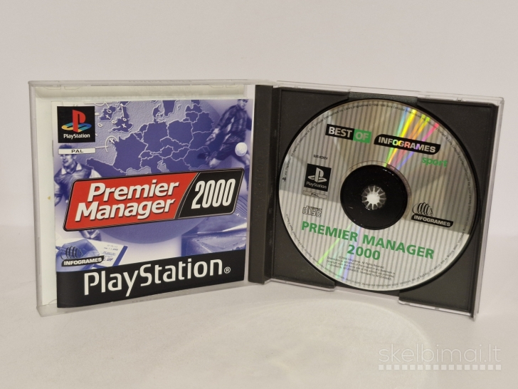 Žaidimas Premier Manager 2000 PAL Playstation 1