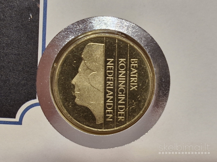 Nyderlandai 2½ guldeno, 1993 KM# 206 Numizm. voke