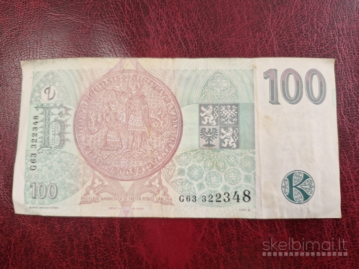 100 Korun 1997 Čekijos Respublika P-18e