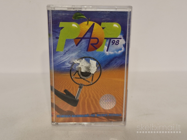 Muzikos kasetė MC Various – Pop Art '98