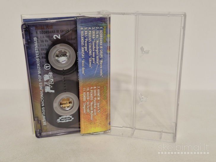 Muzikos kasetė MC Various – Pop Art '98