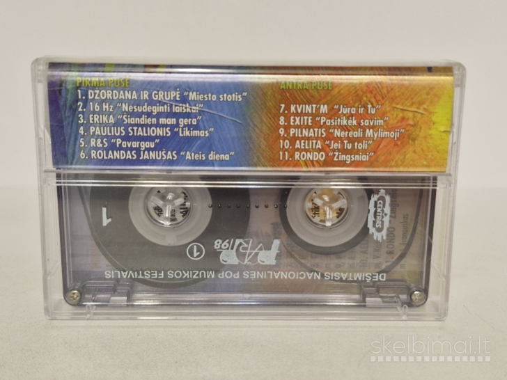 Muzikos kasetė MC Various – Pop Art '98