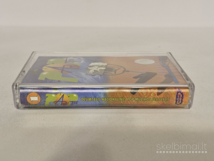 Muzikos kasetė MC Various – Pop Art '98