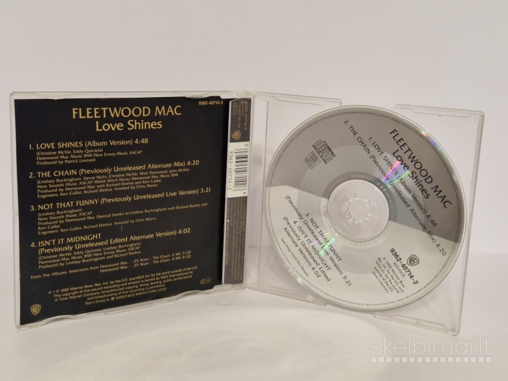 Audio CD Single Fleetwood Mac – Love Shines