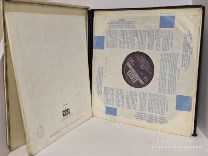 3 plokštelių rinkinys LP Verdi Rigoletto