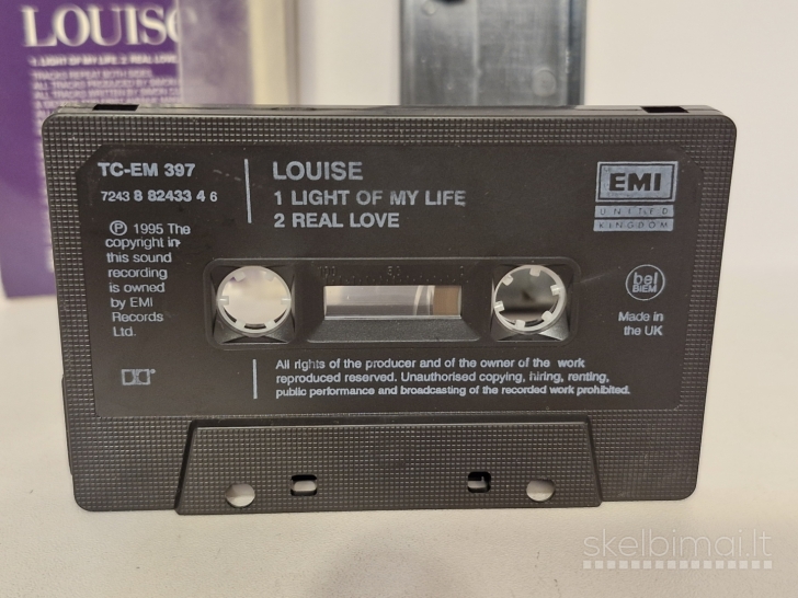 Audio kasetė Single Louise ‎– Light Of My Life