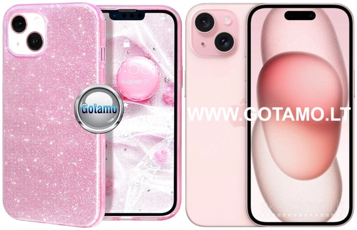 383 iLLumi-Neo silikoniniai dėklai nugarėlės Apple iPhone 15 telefonui