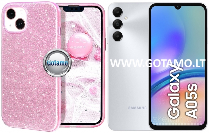 384 iLLumi-Neo silikoniniai dėklai nugarėlės Samsung Galaxy A05s telefonui