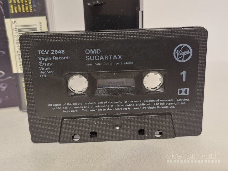 Audio kasetė MC Orchestral Manoeuvres In The Dark – Sugar Tax