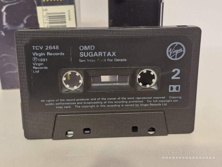 Audio kasetė MC Orchestral Manoeuvres In The Dark – Sugar Tax