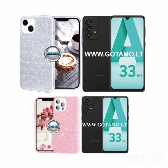 389 iLLumi-Neo silikoniniai dėklai nugarėlės Samsung Galaxy A33 5G telefonui