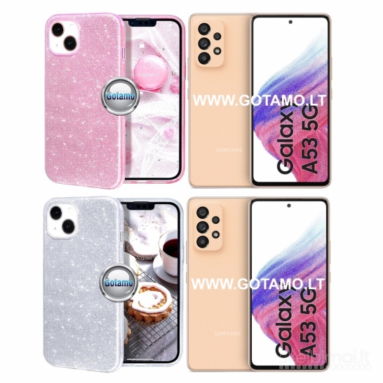 392 iLLumi-Neo silikoniniai dėklai nugarėlės Samsung Galaxy A53 5G telefonui
