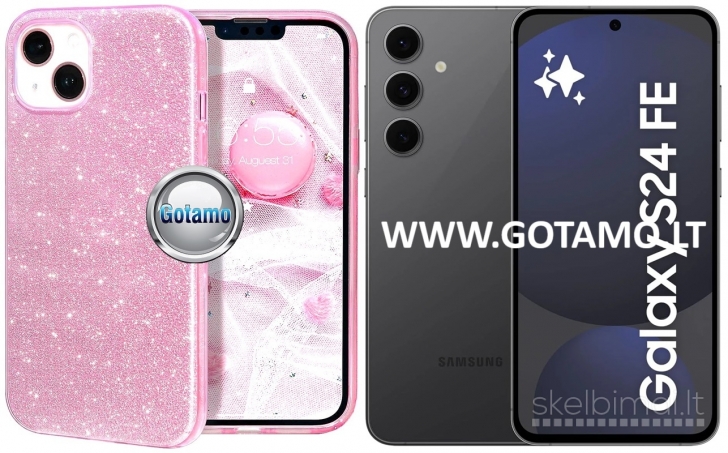 395 iLLumi-Neo silikoniniai dėklai nugarėlės Samsung Galaxy S24 FE telefonui