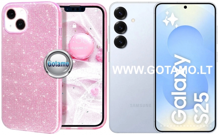 396 iLLumi-Neo silikoniniai dėklai nugarėlės Samsung Galaxy S25 telefonui