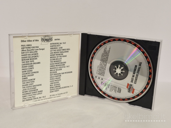 Audio CD The Three Degrees – Woman In Love