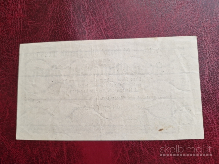 10 Milliarden Mark 1923 Chemnitz Notgeld Vokietija