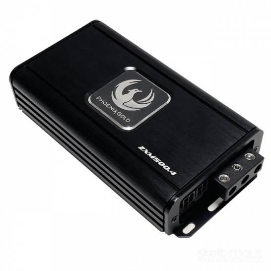 Phoenix Gold ZXM500.4 4 kanalų automobilinis stiprintuvas