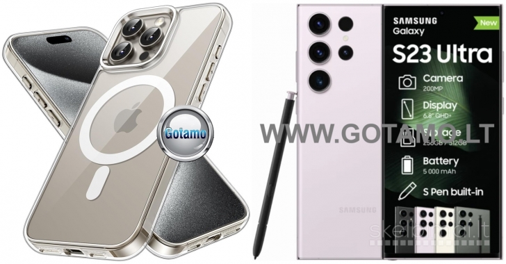 401 MagSafe Jelly dėklas nugarėlė Samsung Galaxy S23 Ultra telefonui