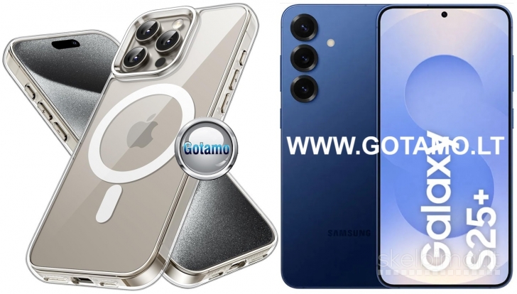 404 MagSafe Jelly dėklas nugarėlė Samsung Galaxy S25 Plus telefonui
