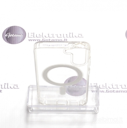 405 MagSafe Jelly dėklas nugarėlė Samsung Galaxy S25 telefonui