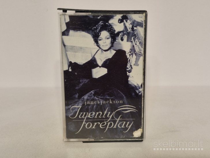 Audio kasetė MC single Janet Jackson – Twenty Foreplay