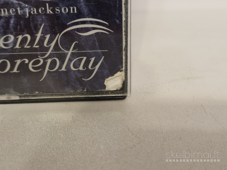 Audio kasetė MC single Janet Jackson – Twenty Foreplay