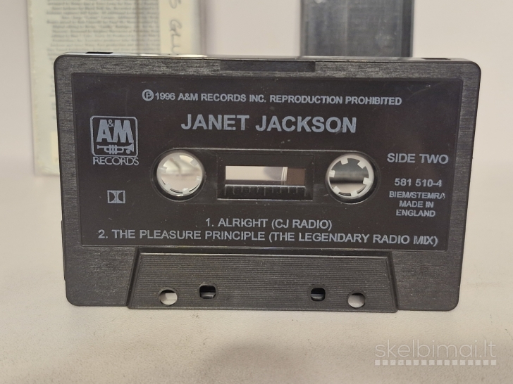 Audio kasetė MC single Janet Jackson – Twenty Foreplay