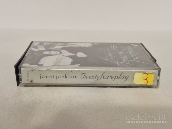Audio kasetė MC single Janet Jackson – Twenty Foreplay