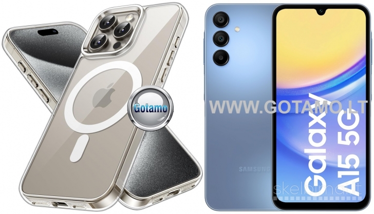 410 MagSafe Jelly dėklas nugarėlė Samsung Galaxy A15 telefonams