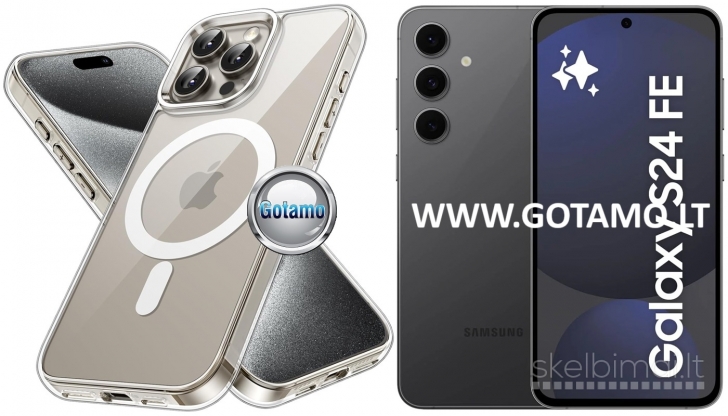 412 MagSafe Jelly dėklas nugarėlė Samsung Galaxy S24 FE telefonui