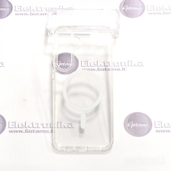 412 MagSafe Jelly dėklas nugarėlė Samsung Galaxy S24 FE telefonui