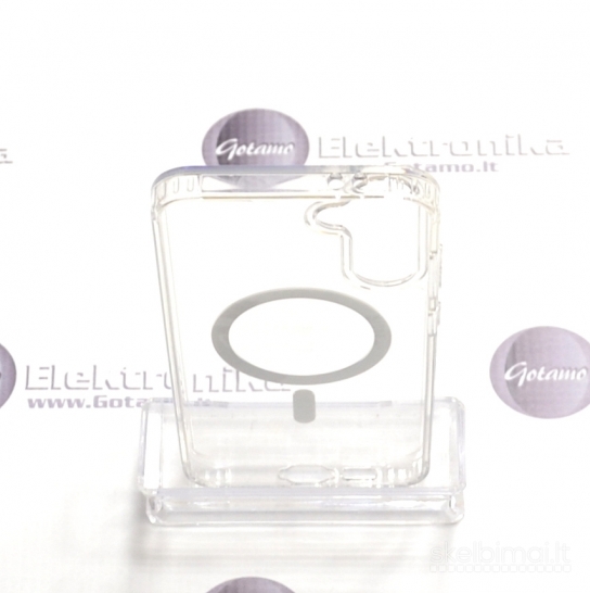412 MagSafe Jelly dėklas nugarėlė Samsung Galaxy S24 FE telefonui