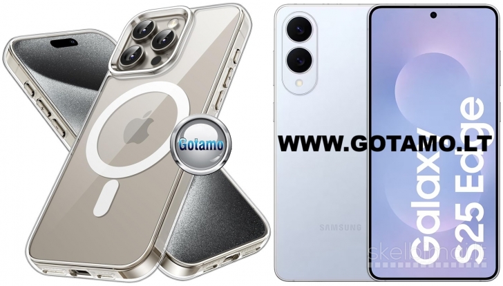 414 MagSafe Jelly dėklas nugarėlė Samsung Galaxy S25 Edge telefonui