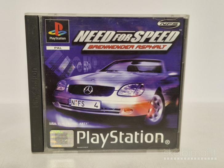 Žaidimas Need For Speed: Brennender Asphalt PAL Playstation