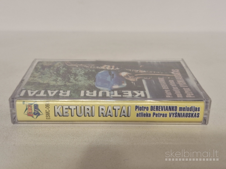 Audio kasetė MC Petras Vyšniauskas – Keturi Ratai