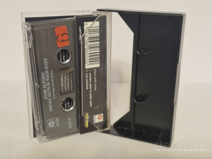 Audio kasetė John Alford – Smoke Gets In Your Eyes