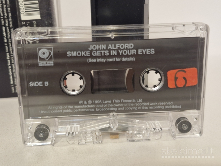 Audio kasetė John Alford – Smoke Gets In Your Eyes