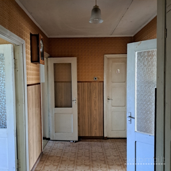3 k. butas, garažas, ūkinis pastatas,  7 a sklypas, sodas