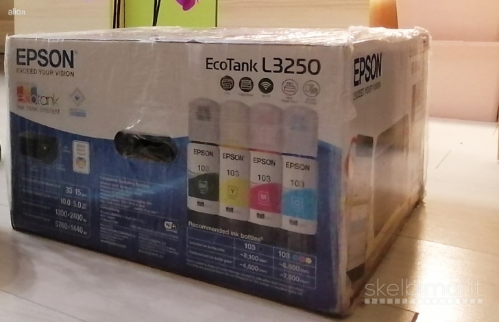 Epson l3250 Naujas spausdintuvas L3250 Vilnius