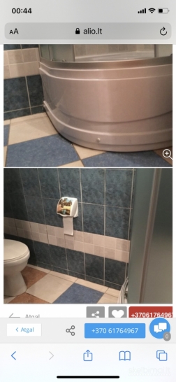 Išnuomojamas suremontuotas 1kamb.butas su baldais,nauja buitine technika