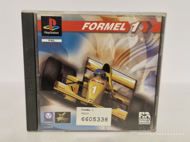 Žaidimas Formel 1 PAL Playstation