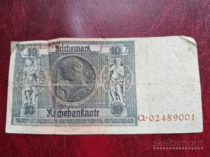 10 Reichsmark 1929.01.22 Vokietija P-180a.1