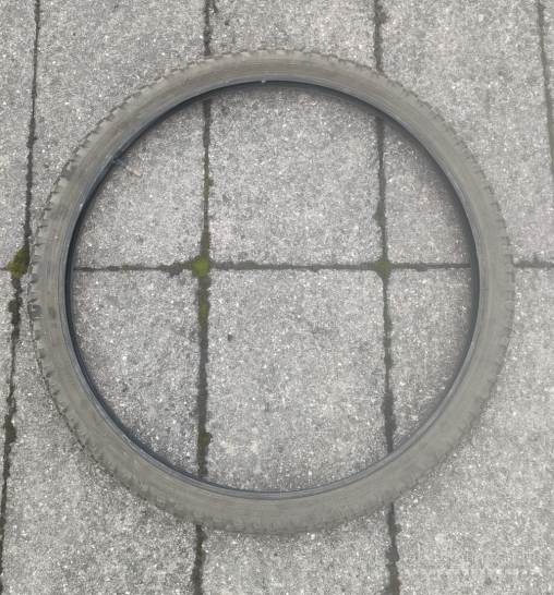 Dviračio padanga su kamera 26x1.95