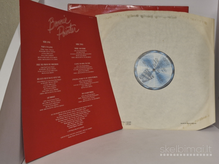 LP plokštelė Bonnie Pointer – Bonnie Pointer