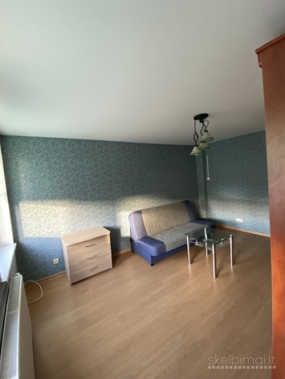 Išnuomojamas suremontuotas 1kamb.butas su baldais,nauja buitine technika