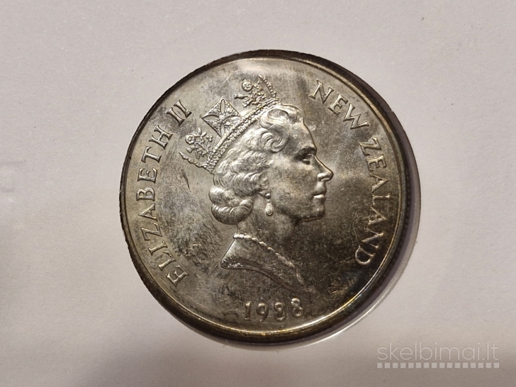 Naujoji Zelandija 50 centų, 1988 KM# 63 Numiz.voke