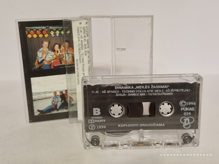 Audio kasetė Dinamika – Meilės Žaidimai