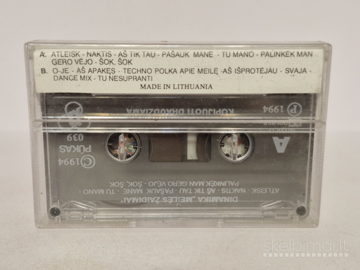 Audio kasetė Dinamika – Meilės Žaidimai
