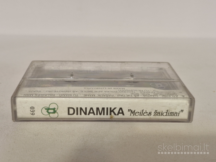 Audio kasetė Dinamika – Meilės Žaidimai